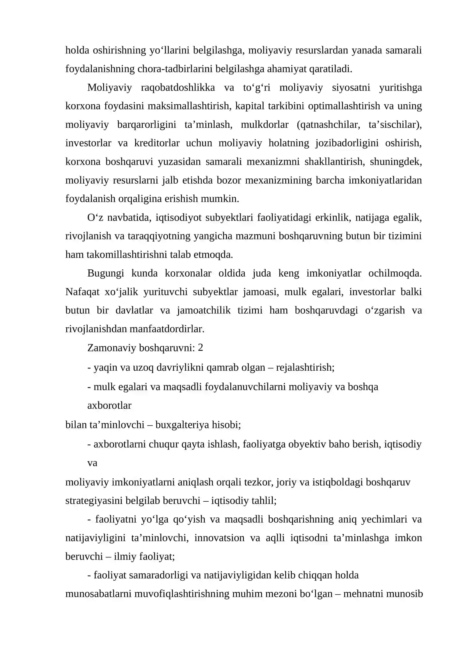 Moliyaviy tahlil fanining nazariy asoslari 3