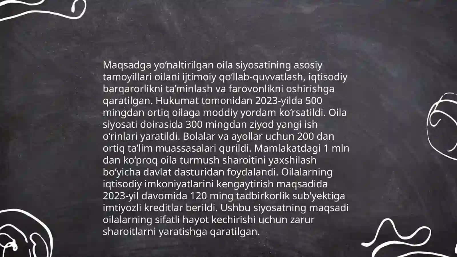 Maqsadga yo‘naltirilgan oila siyosati 3