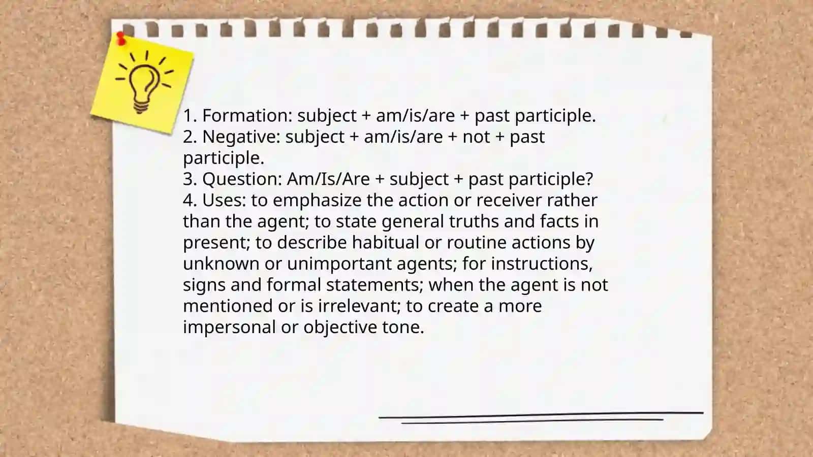 Passive voice all tenses 3