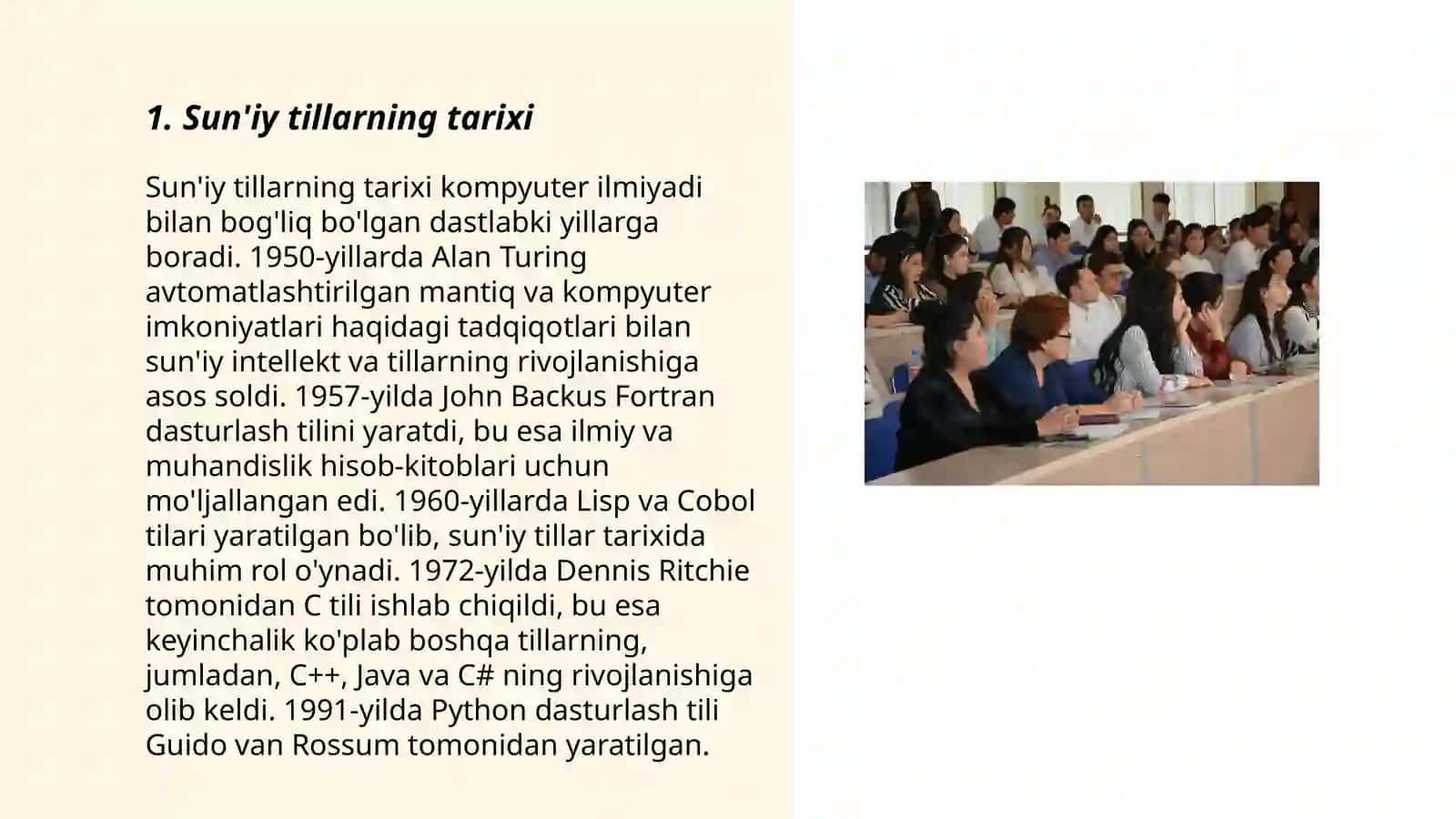 Sunʼiy tillar 3