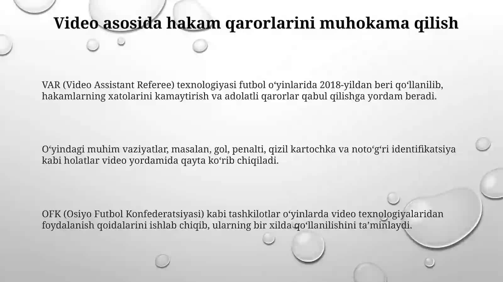 Video asosida hakamlik qarorlarini muhokama qilish 3