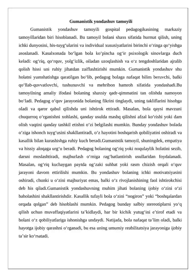 Gospital pedagogikasi 3