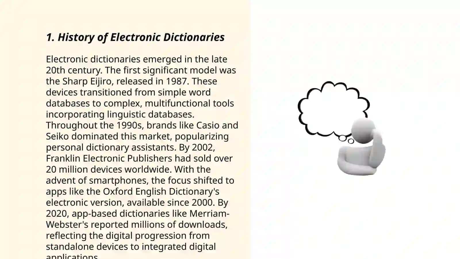 Electronic Dictionaries in Translation Creation 3