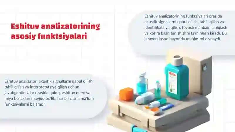 Eshituv va vestibulyar analizatorlar va ichki a'zolarni oʻzaro bogʻliqligi 3
