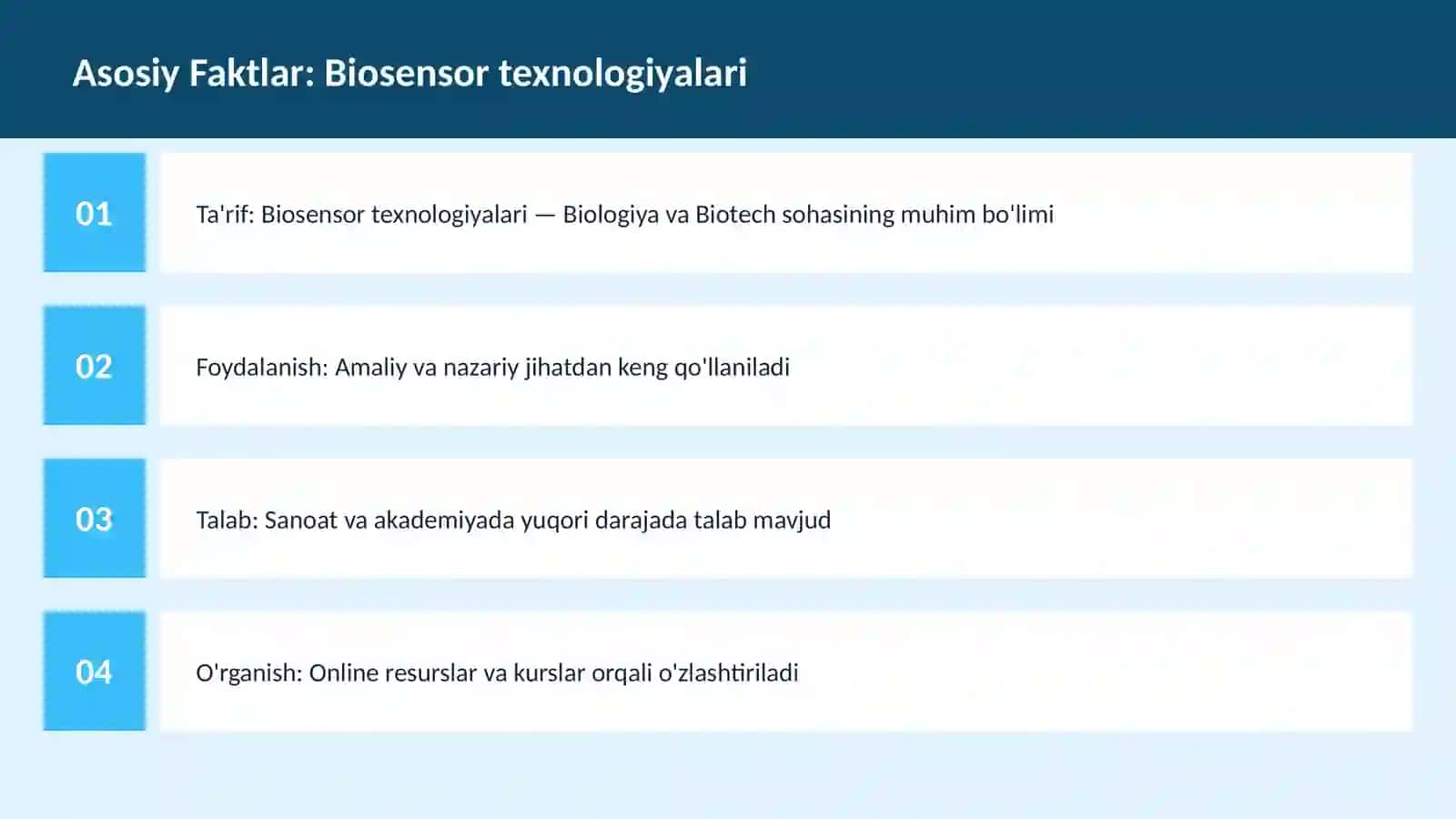 Biosensor texnologiyalari 3