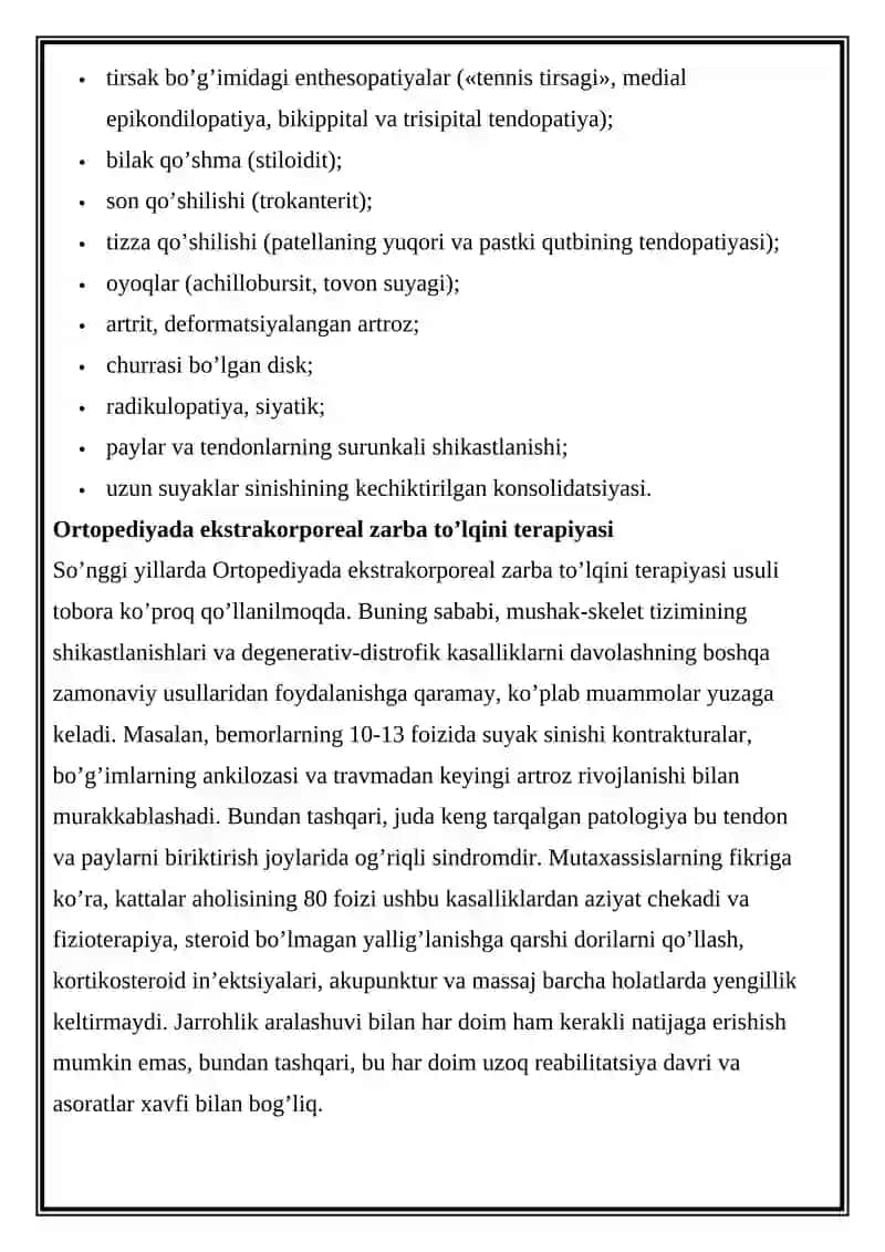 Zarbali To`lqin Terapiya 3