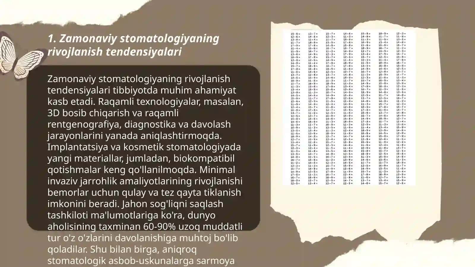 Zamonaviy stamatalogik dastaklar 3
