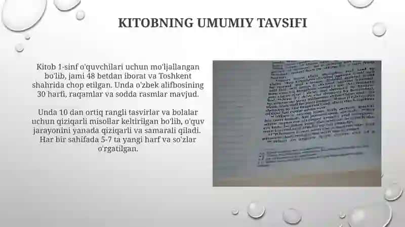 Yordamchi Maktab Alifbe Darsligi Tahlili 3