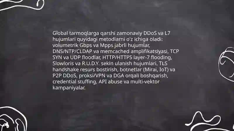 Global tarmoqlarning zamonaviy iskanjalari 3