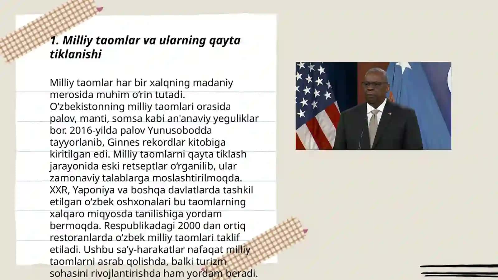 Milliy urf-odatlar, qadriyatlar va anʼanalarning tiklanishi 3