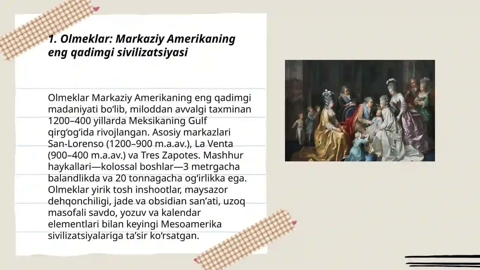 Olmeklar: Markaziy Amerikaning eng qadimgi sivilizatsiyasi 3