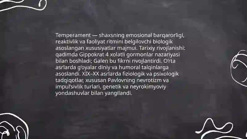 Temperament va uning nazariyalari 3