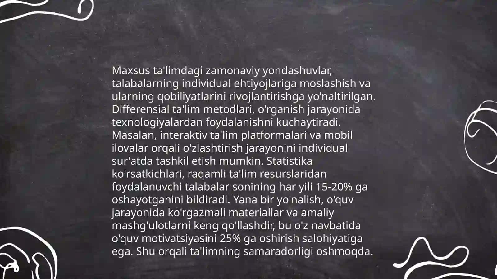 Imkoniyati cheklangan bolalarni o'qitishda ta'lim maqsadlarni belgilashning ahamiyati. Imkoniyati cheklangan bolalarni o'qitishda ta'lim loyihalash 3