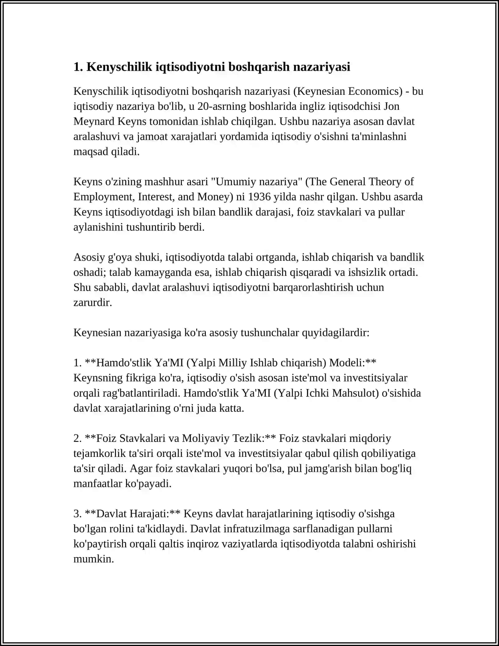 KENYS DAVLATINING IQTISODIYOTGA ARALASHUVINING ROLI HAQIDA 3