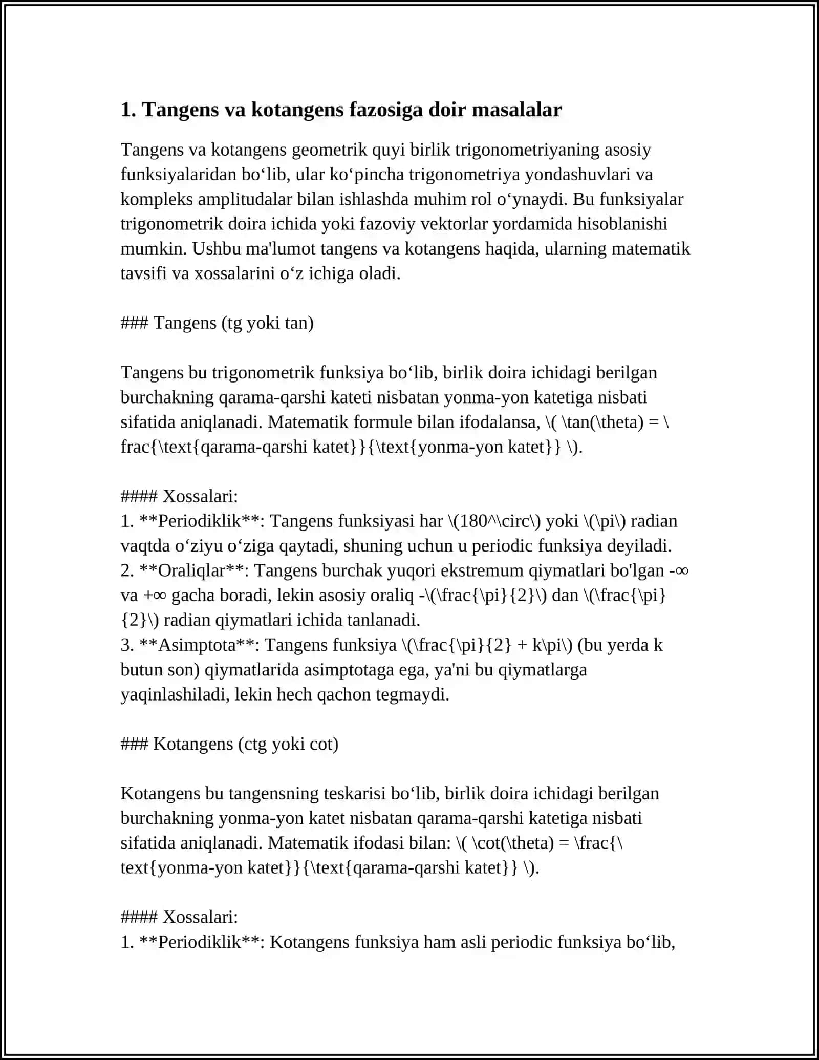 TO'G'RILASH METODIGA DOIR GEOMETRIK MASALALAR 3