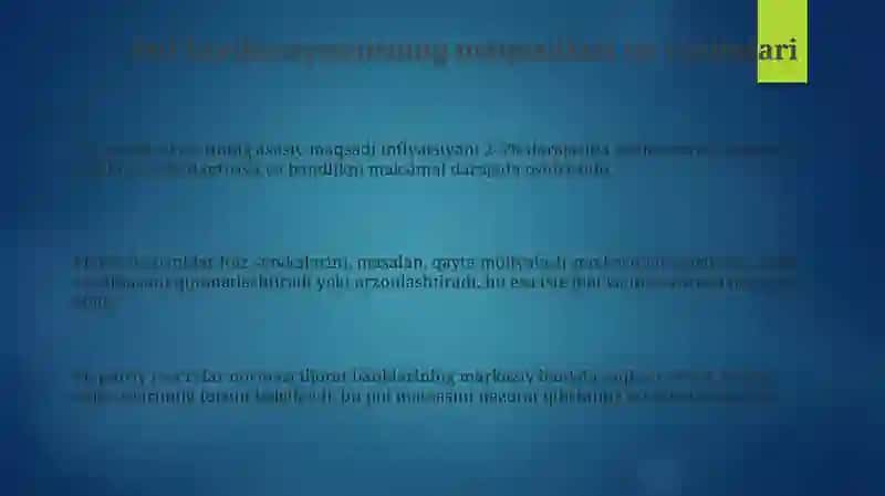 Pul-kredit siyosati 3