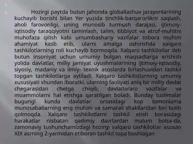 O'ZBEKISTONNING XALQARO REYTINGLARDAGI KO'RSATKICHLARINI KO'TARISHNING TARIXIY VA SIYOSIYAHAMIYATI 3