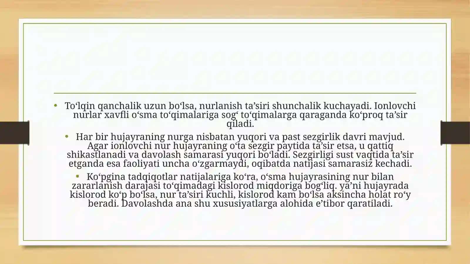 "NUR TERAPIYASI USULLARI" 3