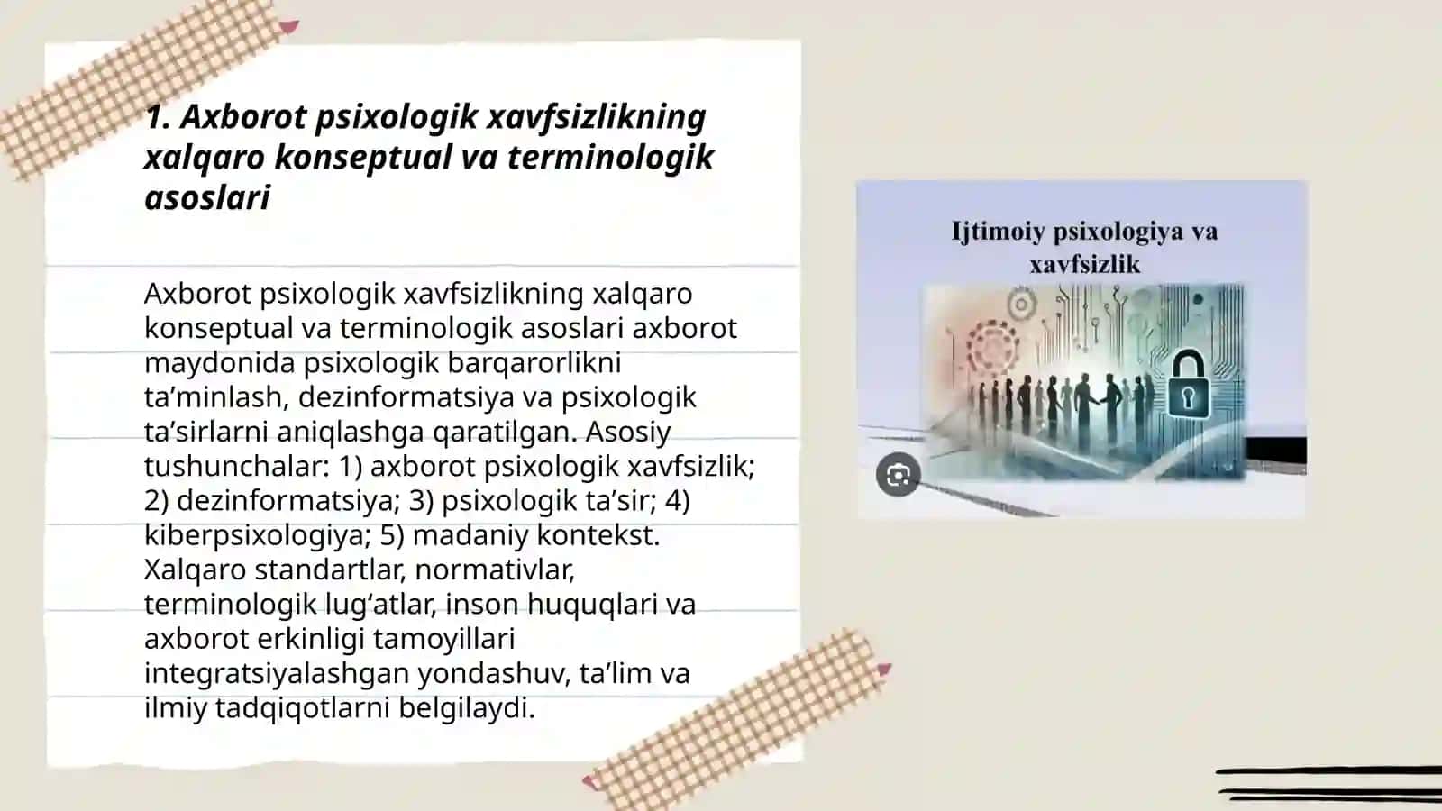 Axborot psixologik xavfsizlikning xalqaro aspektlari 3