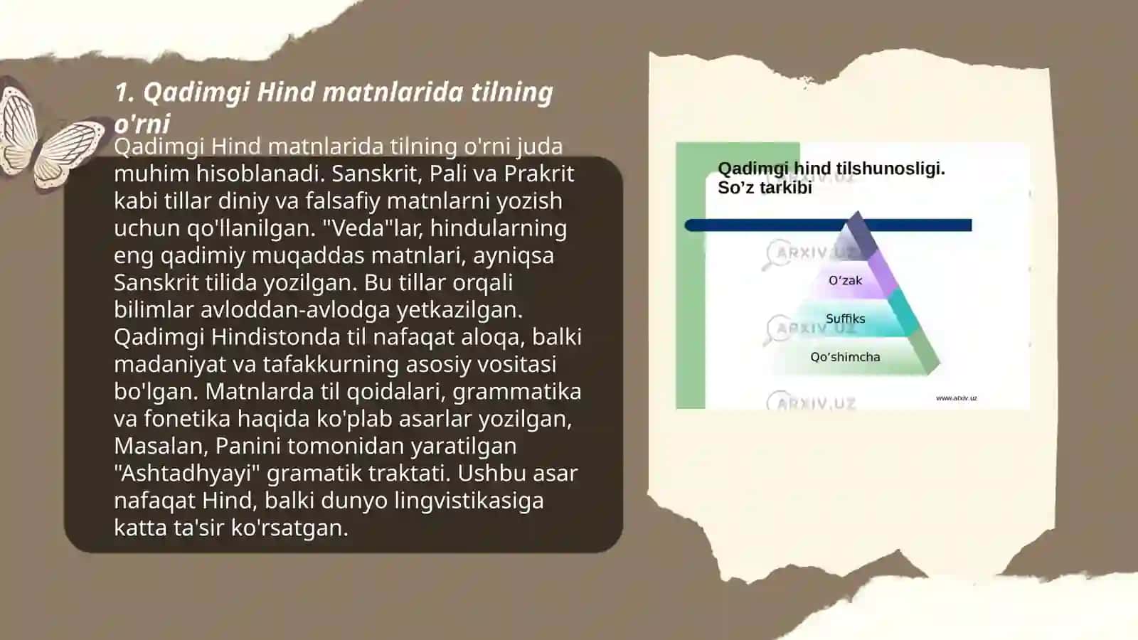 Qadimgi Hind tilshunosligida lugʻatchilik 3