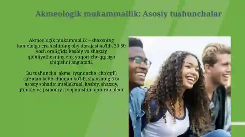 Akmeologik komil va komilyatlar 3