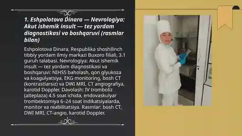 Nevrologiya boʻlimi 3