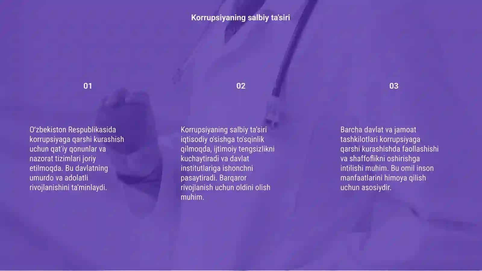 Oʻzbekiston Respublikasida korrupsiyaga qarshi kurashish chora-tadbirlari 3