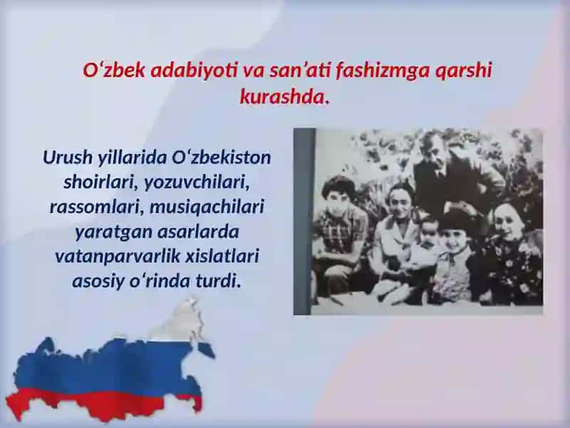 O‘zbekiston fani va madaniyati – g‘alaba uchun xizmatda 3