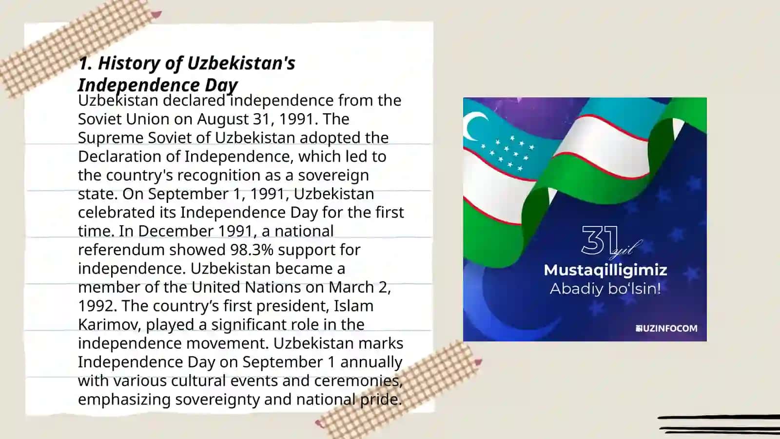 O‘zbekistonda mustaqillik kuni 3