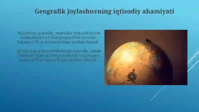 13-mavzu Geografiyada iqtisodiy geografik örin tushinchasi 3