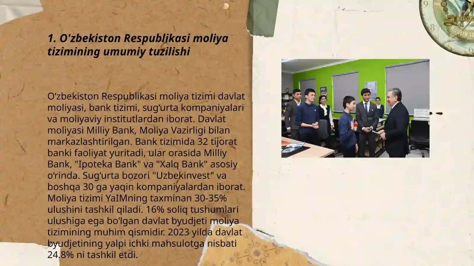 O'zbekiston Respublikasi moliya tizimi 3