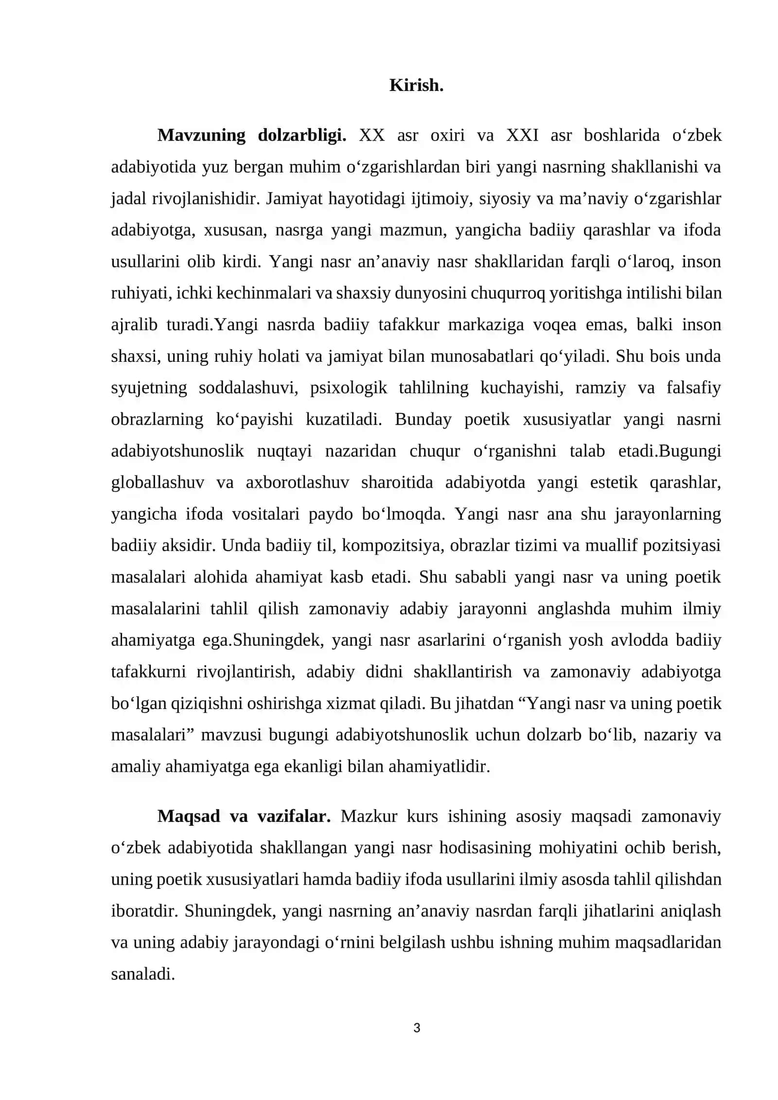 Yangi nasr va uning poetik masalalari 3