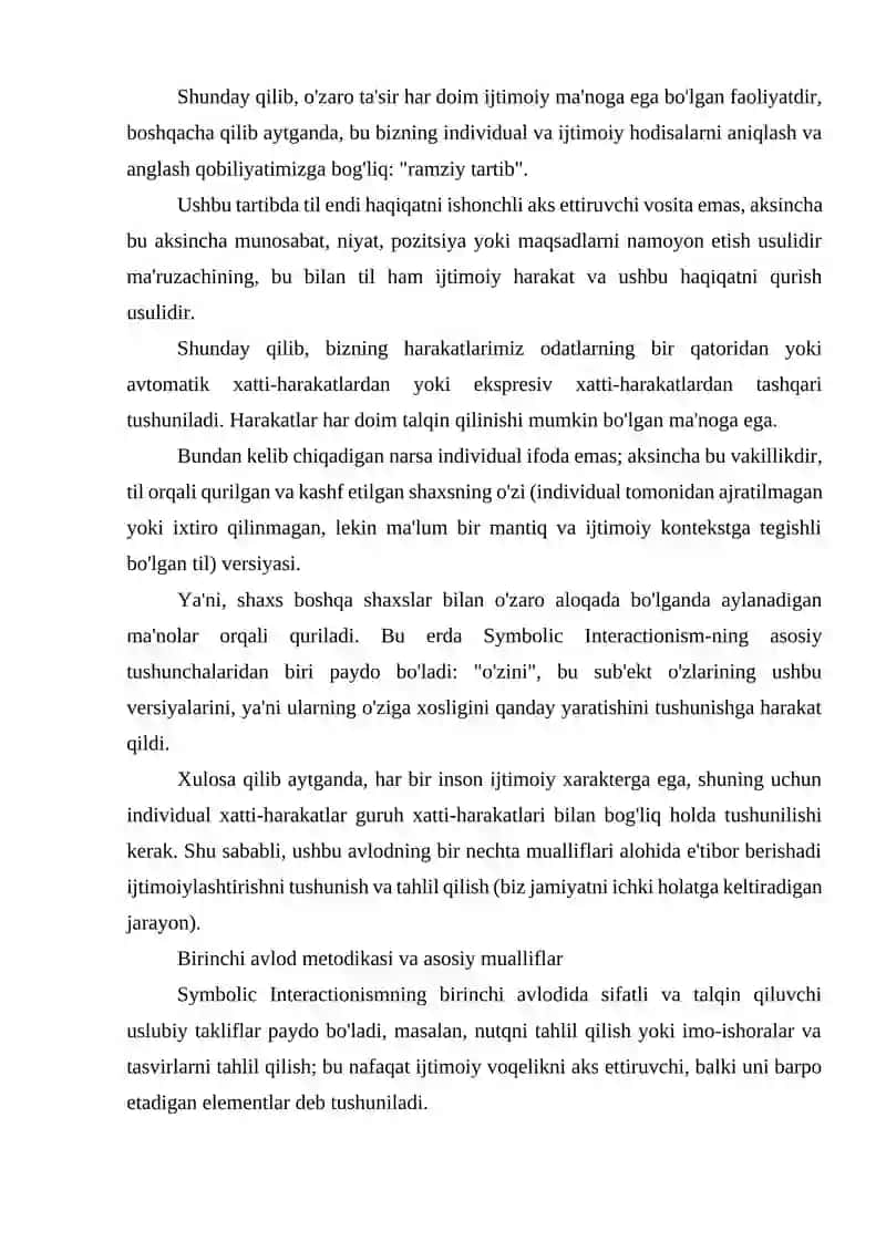 Ramziy interaksionizm 3