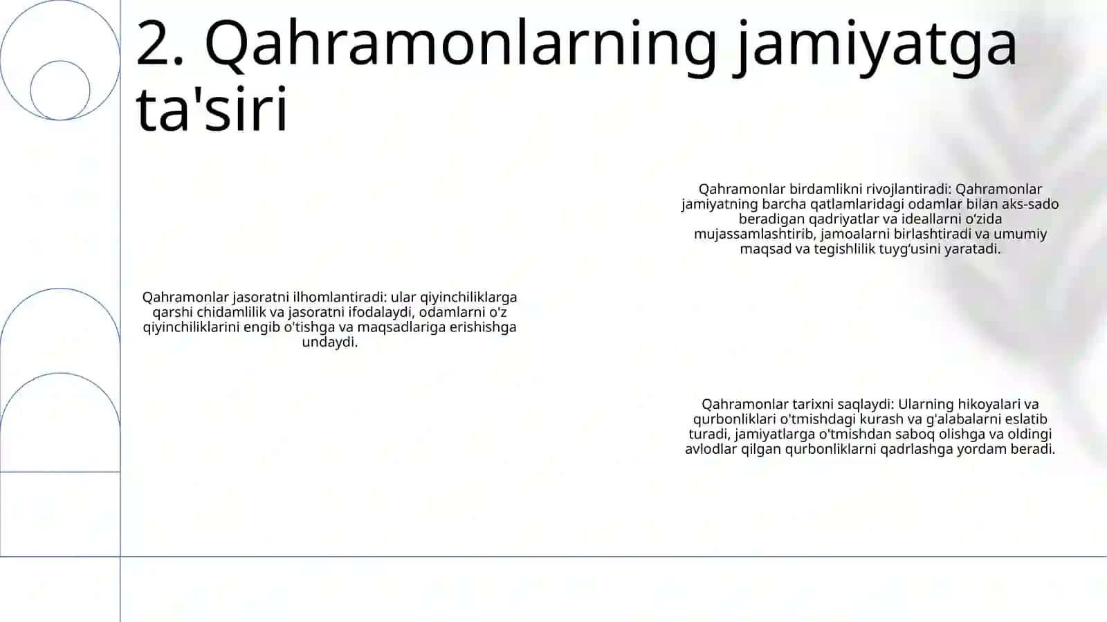 Qahramonlarning abadiy merosi 3