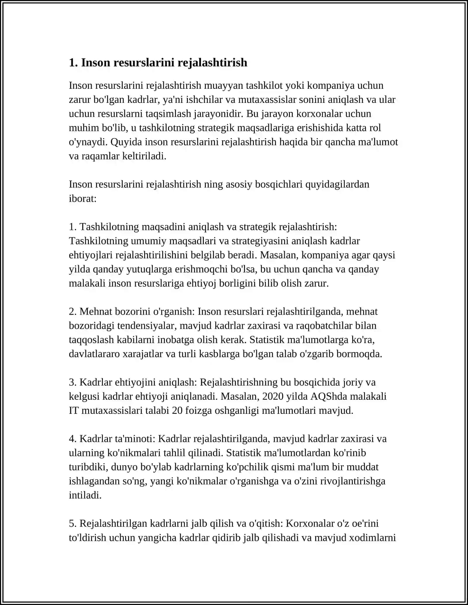 INSON RESURSLARINI TANLASH VA ISHGA YOLLASH TIZIMI 3