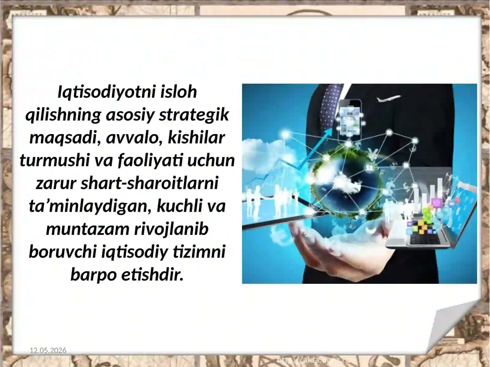 O‘zbekmodelining ishlabchiqilishi. Iqtisodiy islohotlarning boshlanishi 3