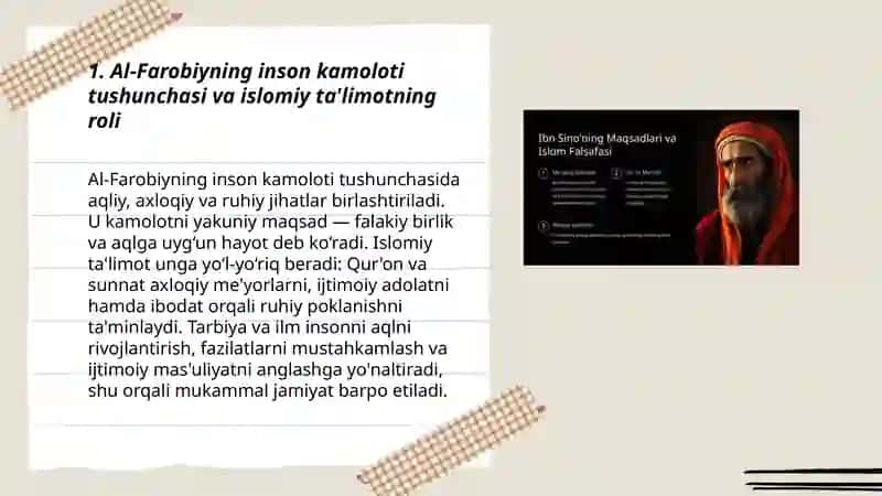 Al-Farobiyning inson kamoloti tushunchasi va islomiy ta'limotning roli 3