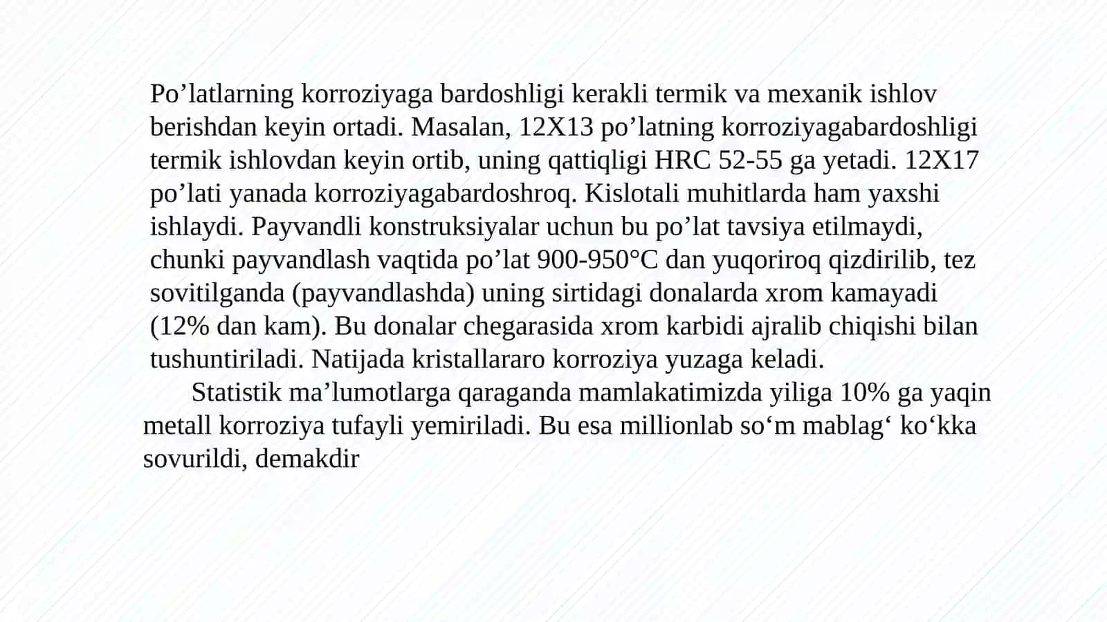 Korroziya va uning turlari 3