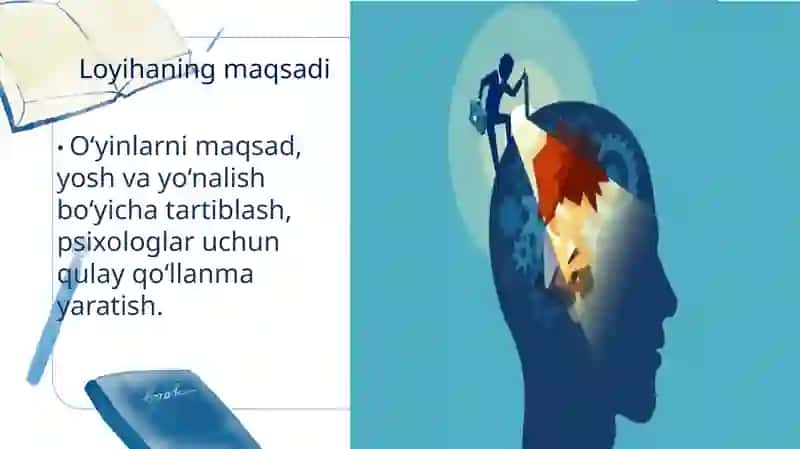 Psixoprofilaktik tadbirlar  uchun o’yinlar 3