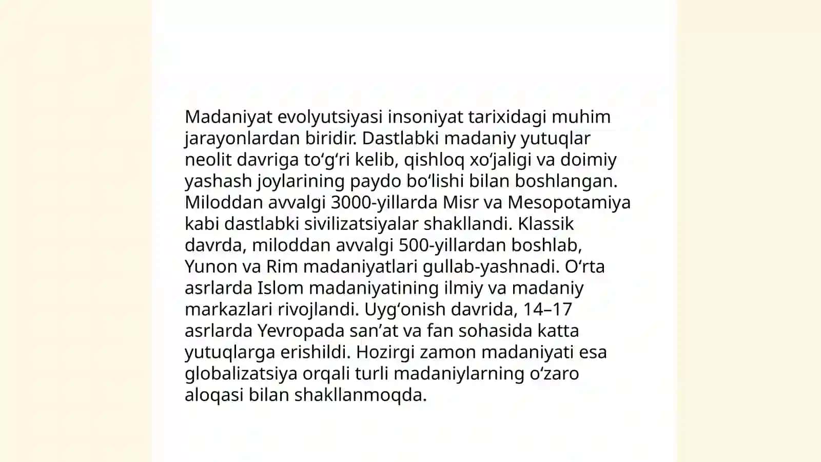 Avloniyning "Madaniyat tolqinlari"maqolasi va E.Tofflerning "Uchinchi tolqin" asari 3
