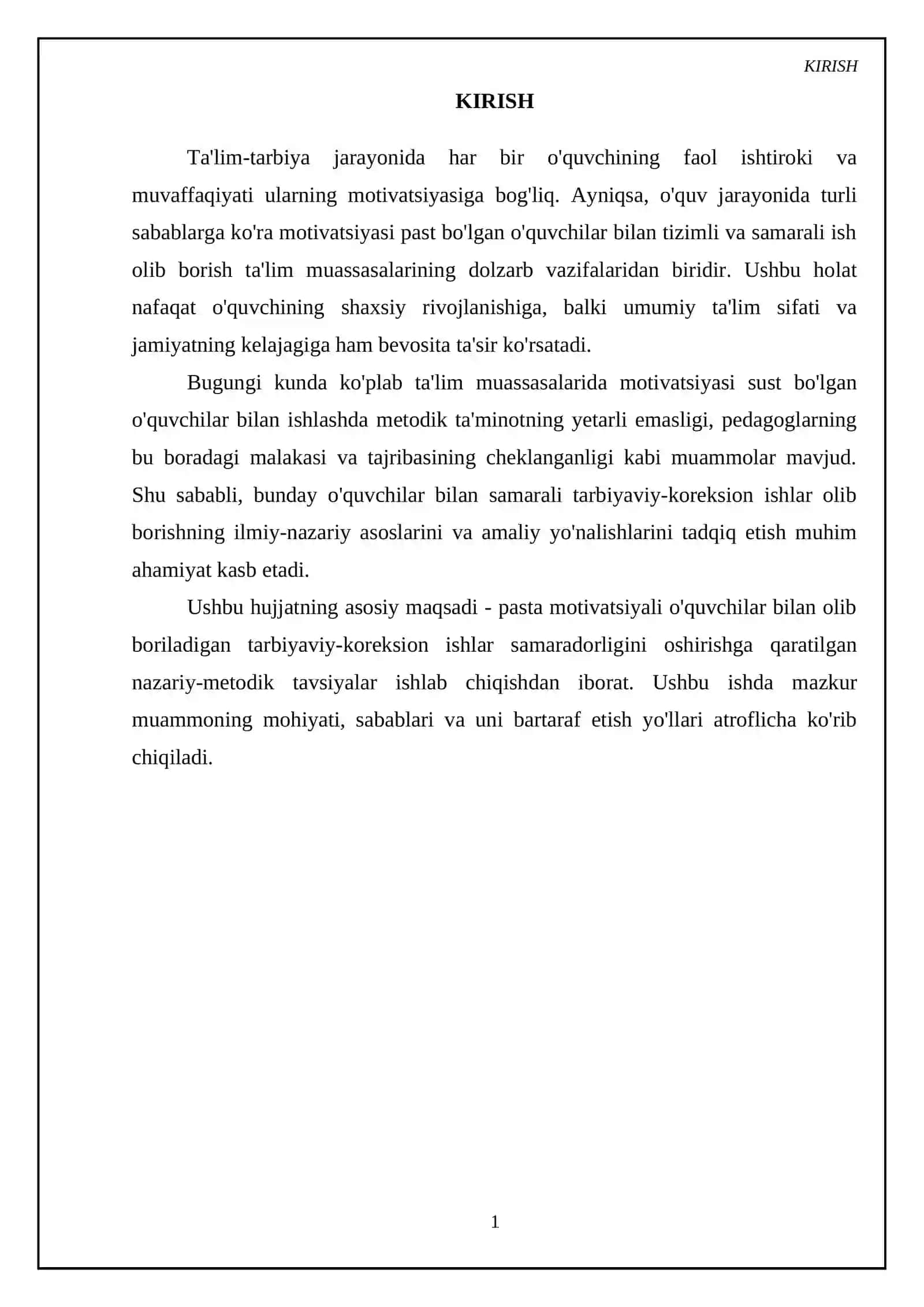 Pasta mativatsiyali oquvchilar bilan tarbiyaviy koreksion ishlar 3