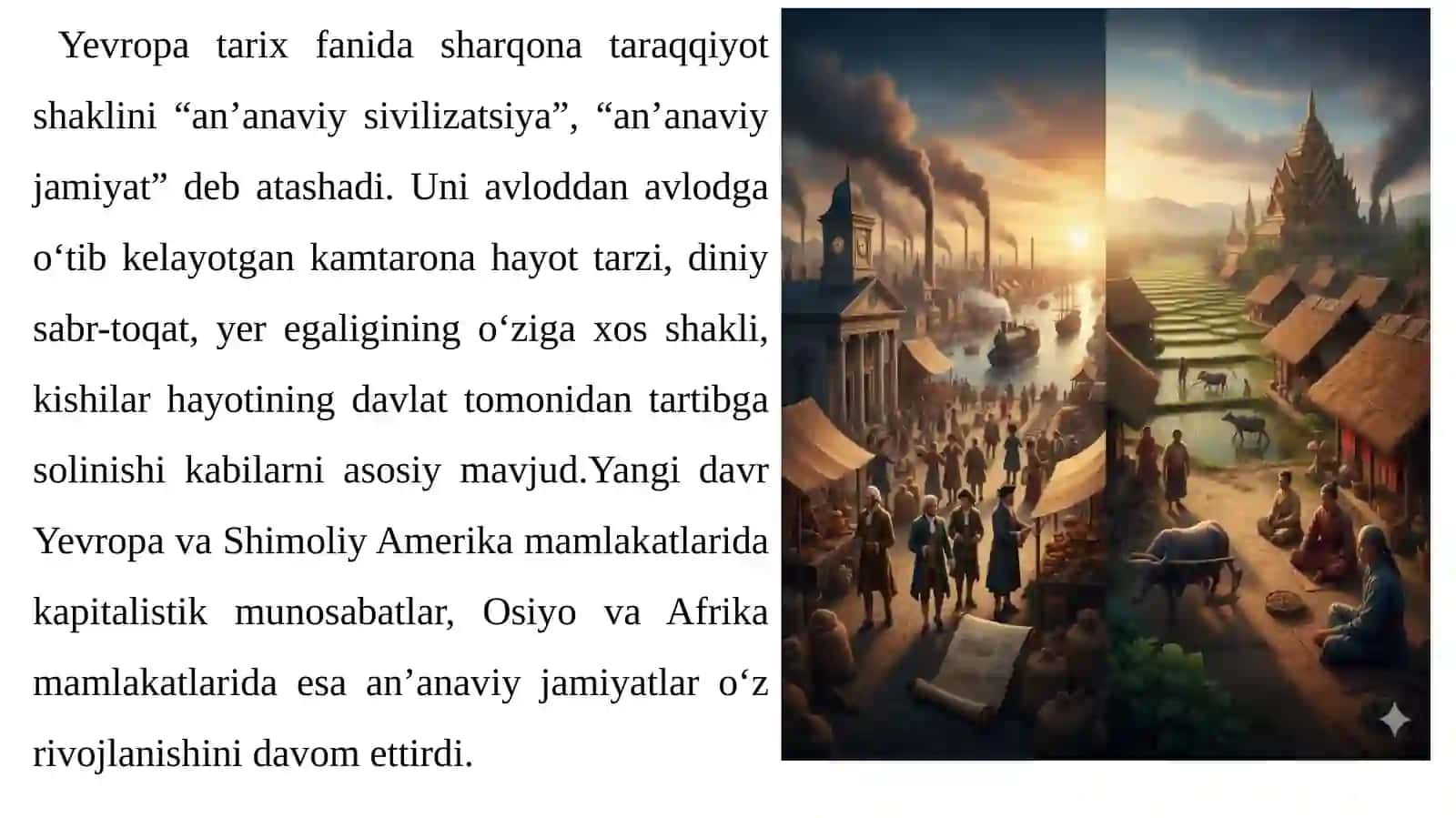 An’anaviy jamiyatlar 3