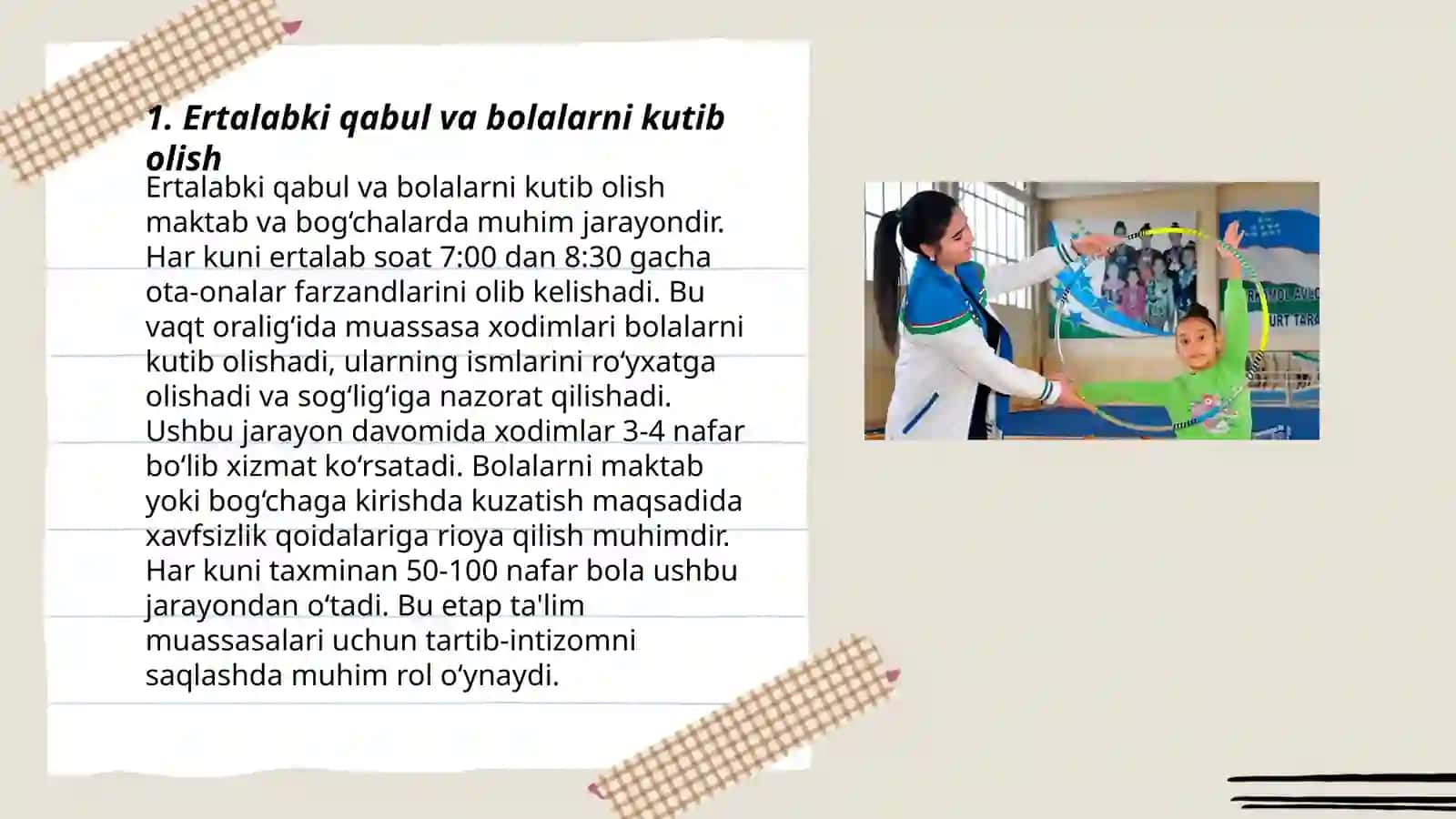 Maktabgacha ta'lim tashkilotlarida bolalar hayotini tashkil qilish 3