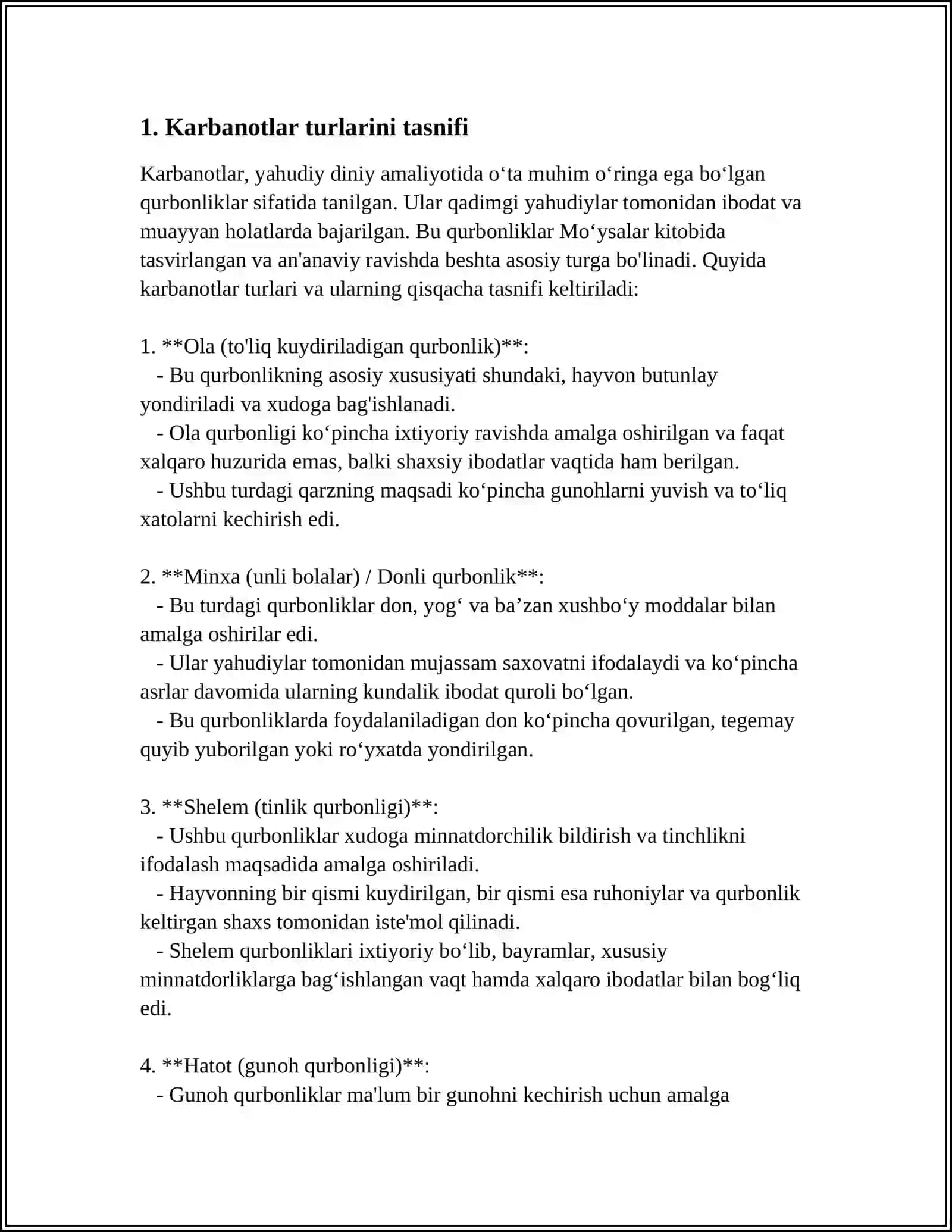 Mavzu: Karbanotlar. Sulfatlar. Oksidlar va gidroksidlar 3