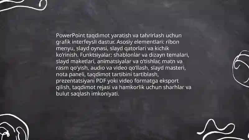PowerPoint, Google Slides, Keynote 3