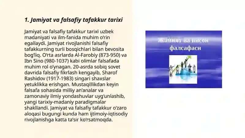 Jamiyat va tarix falsafasi 3