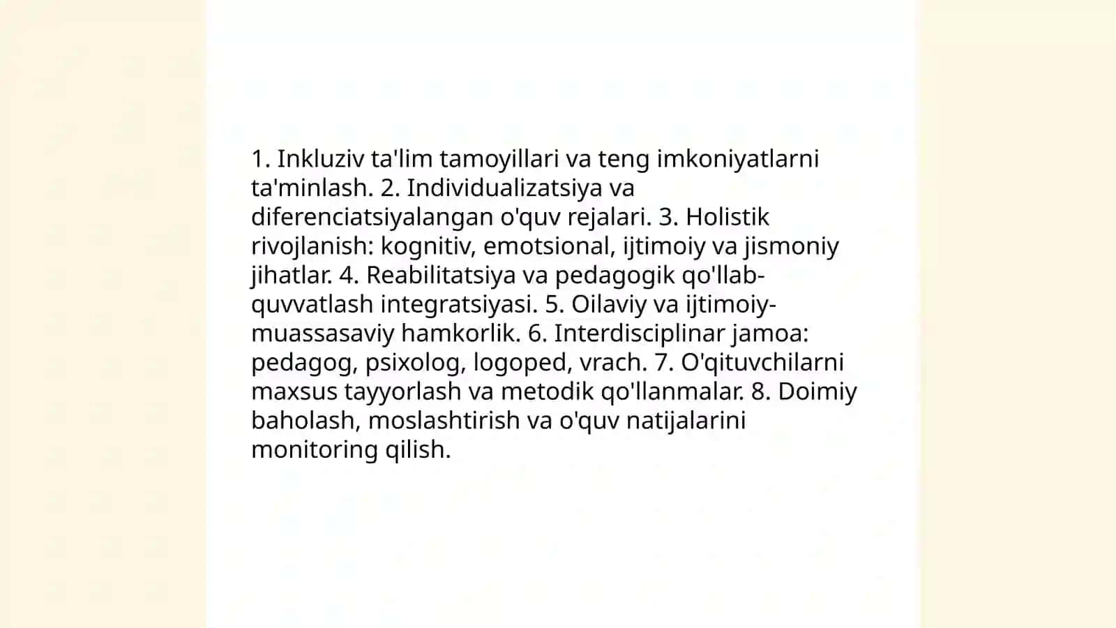 Imkoniyati cheklangan bolalarni maktabga tayyorlash metotikasi 3