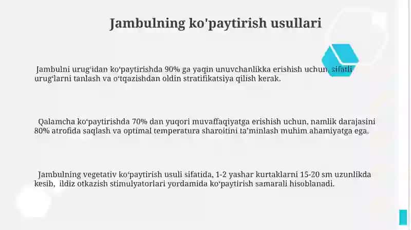Jambul oʻsimligi 3