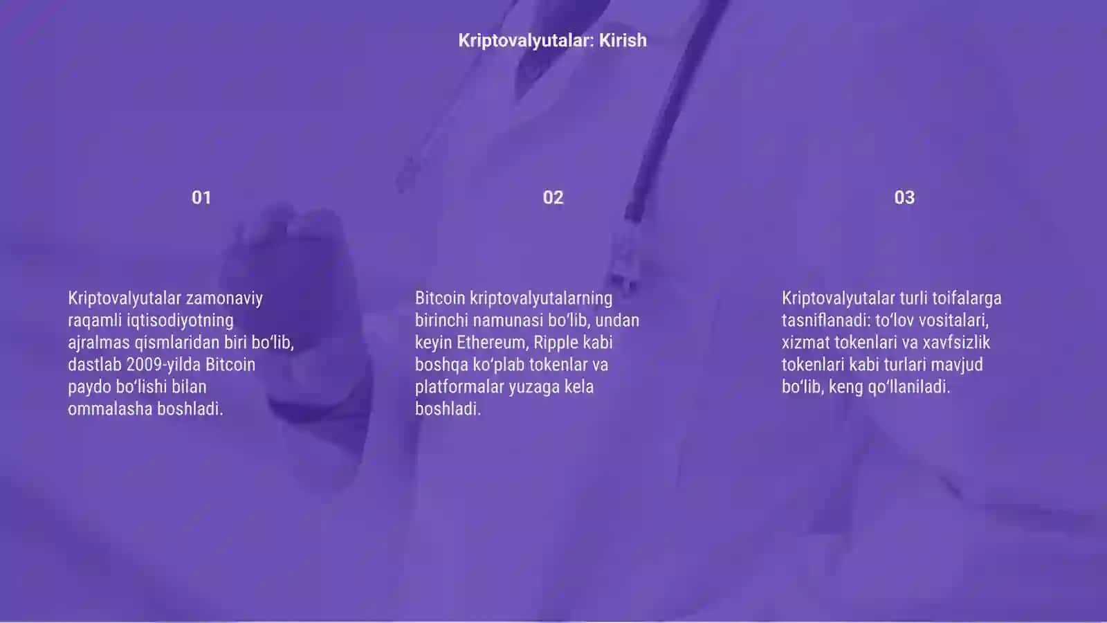 Kriptovalyutalar tarixi va tasnifi 3