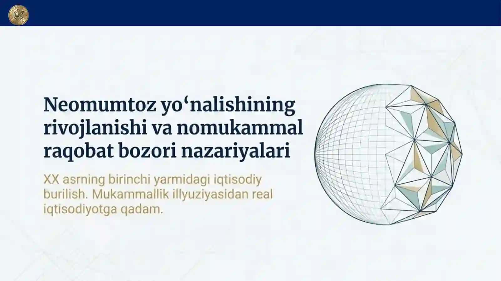 Neomumtoz yo‘nalishining rivojlanishi va nomukammal raqobat bozori nazariyalalari 3